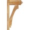 Ekena Millwork Imperial Arts & Crafts Rough Sawn Outlooker, Western Red Cedar, 6"W x 14"D x 26"H OUT06X14X26IMP03RWR - alternate 3